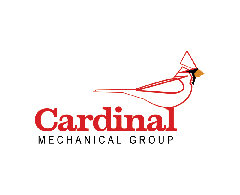 Cardinal Mechanical Group logo design and branding